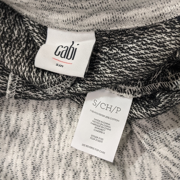 CAbi Neo Moto French Terry Jacket Blazer - Picture 2 of 7